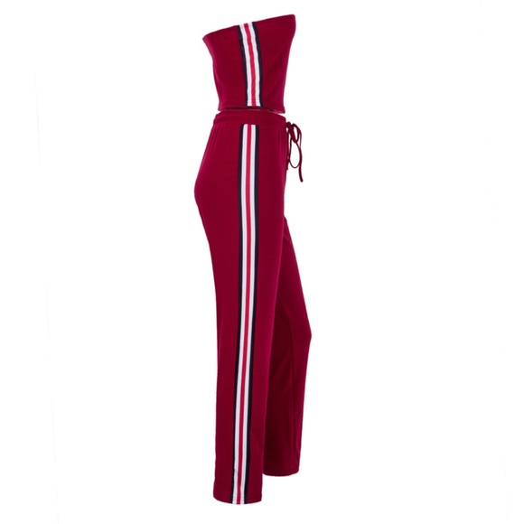 Roxy Love Other - NWT BANDEAU TOP & JOGGER SET ❤️  💋 FIVE STARS